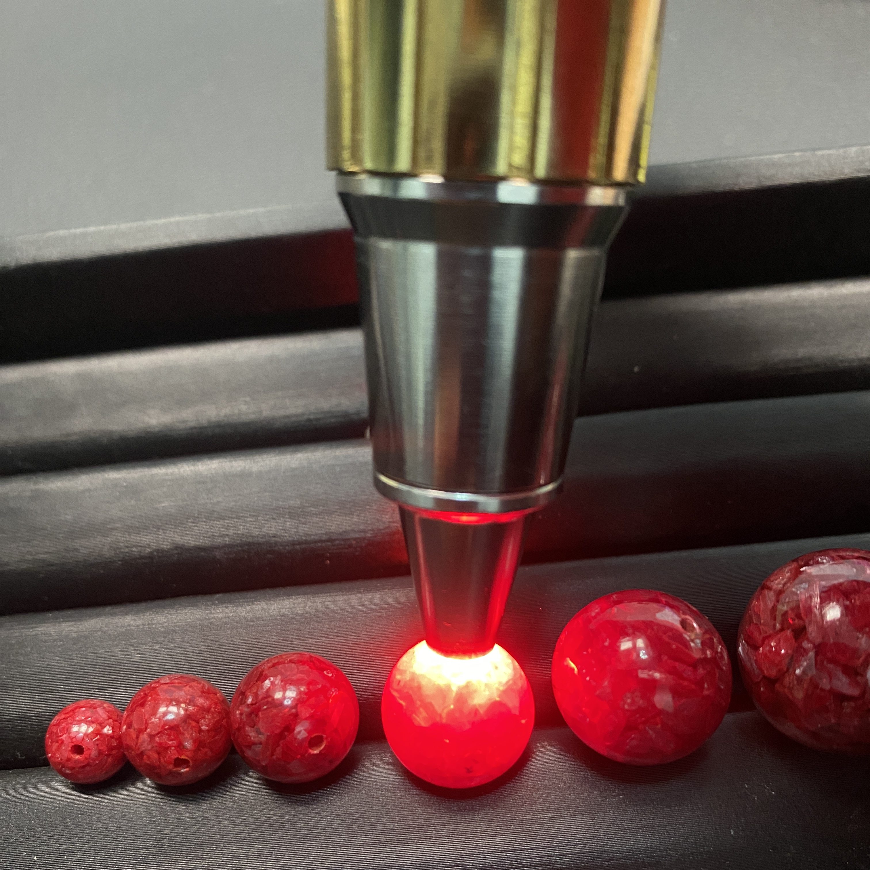 天然原矿朱砂全透晶体砂大颗粒全透散珠配珠配件锁骨diy送弹力绳,淘宝优惠券,粉丝福利购,淘宝优惠卷