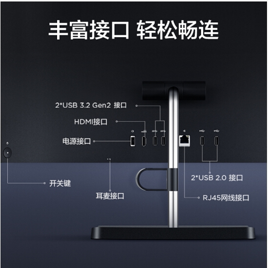 lenovo联想扬天s660 2021新款十一 驰雍数码一体机