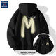 Senma Group Geniolamode American sweater men's spring high street letters jacket hooded hoodie hoodie