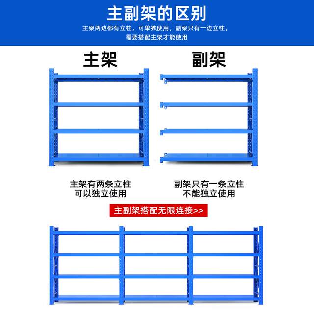 Setting Rack Shelf setting rack multi -layer thickened warehousing household storage ...