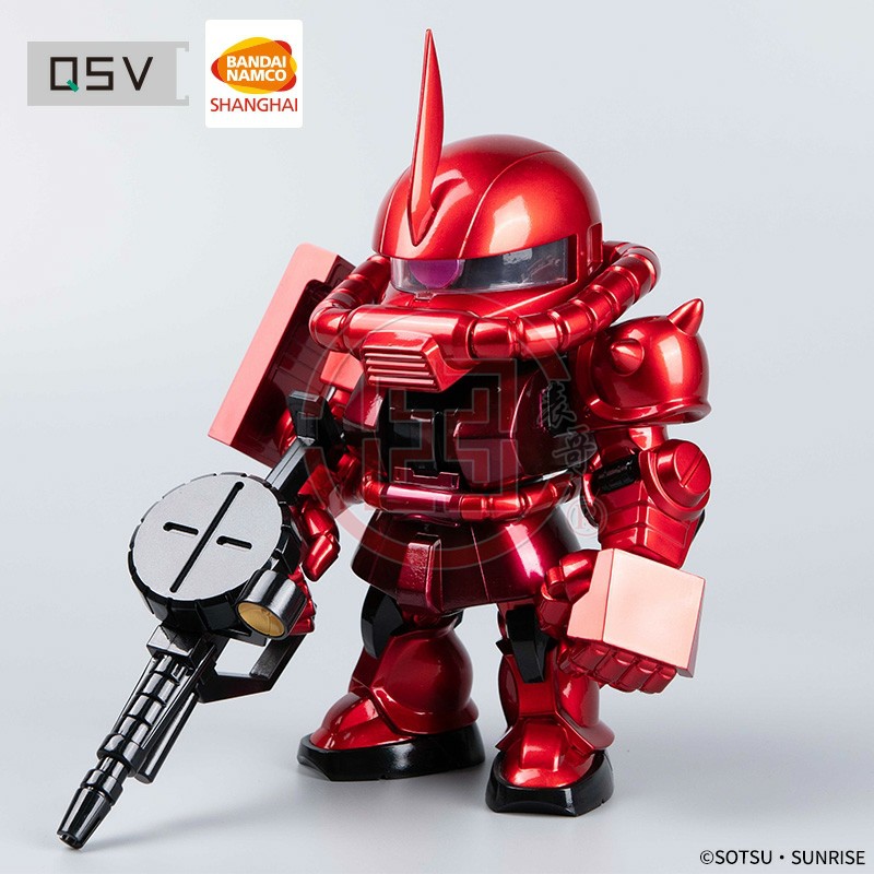 现货日本万代南梦宫夏亚扎古电镀色 ZAKU II MS06 QMSV_虎窝淘