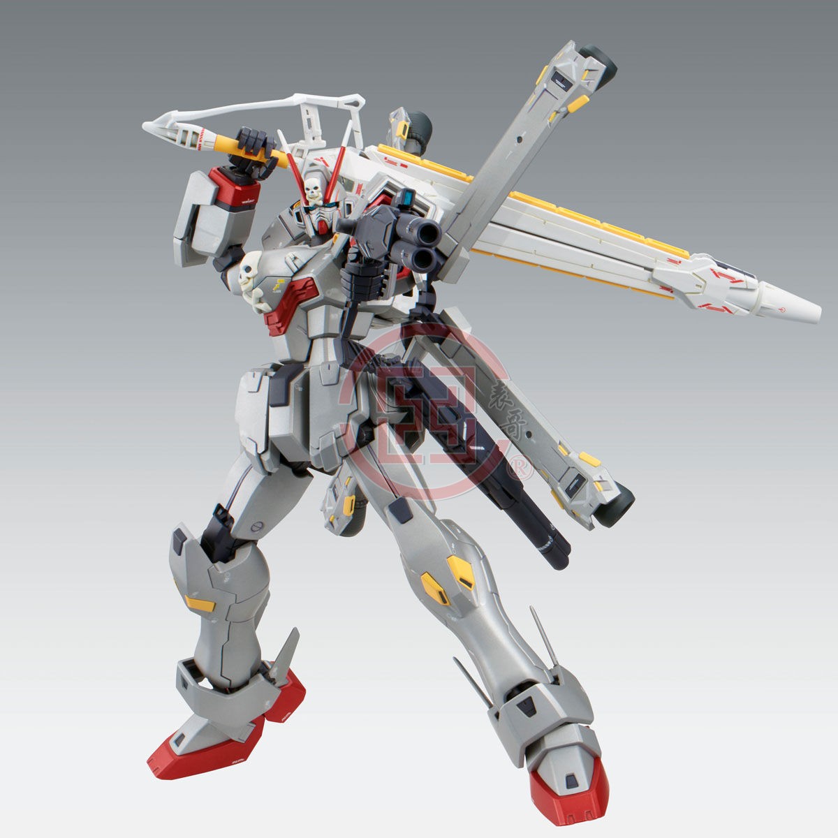 现货日本万代 PB限定 MG 海盗高达 0号机 CROSSBONE X-0 Ver.Ka - 图1