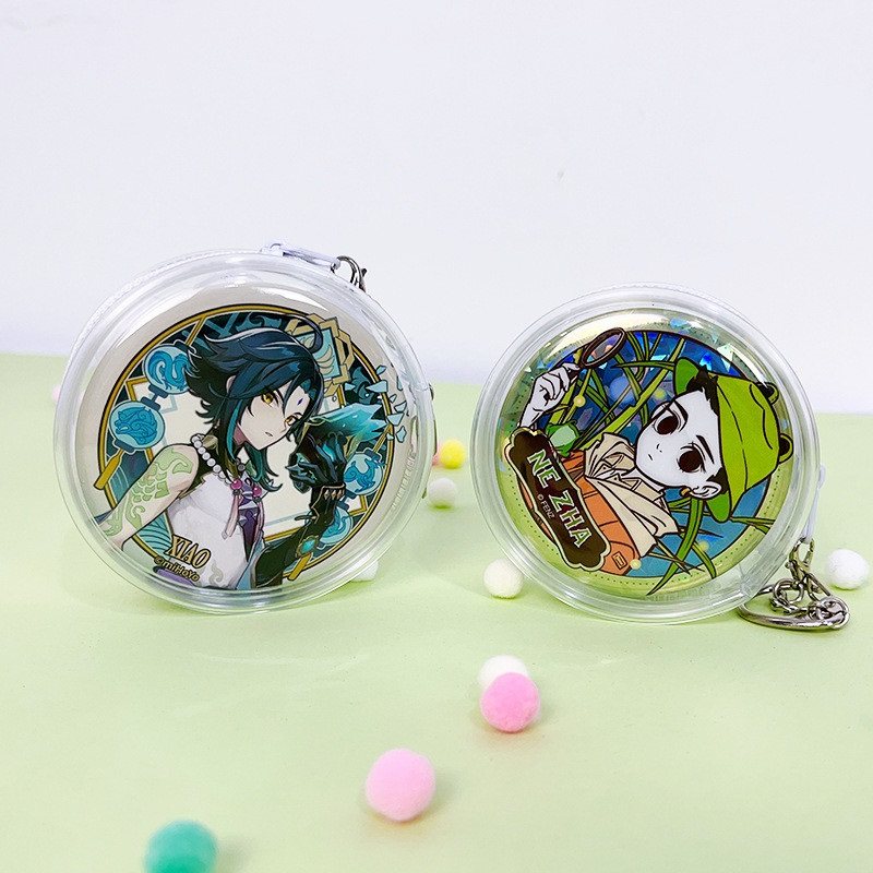 吧唧包挂件痛包保护套透明徽章收纳套胸章动漫周边展示包防刮防摔,淘宝优惠券,粉丝福利购,淘宝优惠卷