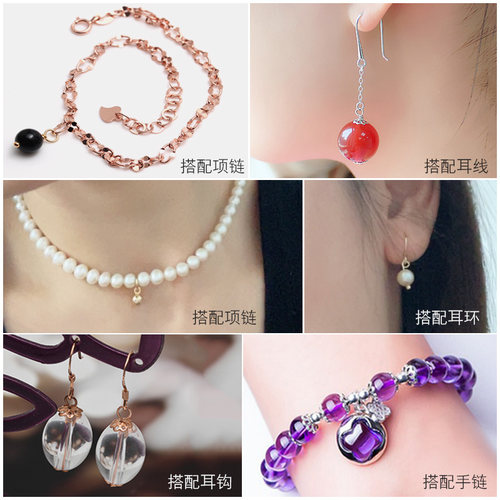 S925纯银平头针T字针手工DIY配件饰品耳环耳饰手链串珠连接平底针 - 图0