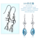 XD Серьги, клипсы, платиновые аксессуары, серебро 925 пробы, DIY