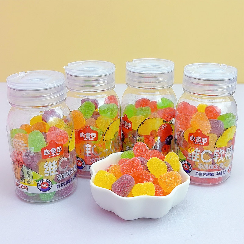 68g混合口味维C软糖水果味维生素C糖办公室休闲旅游零食糖果批发,淘宝优惠券,粉丝福利购,淘宝优惠卷
