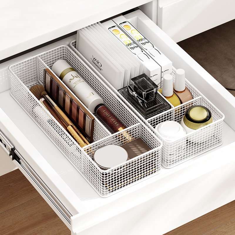 御仕家抽屉分隔收纳盒厨房餐具橱柜内置筷子刀叉勺锅铲分隔置物架 - 图1