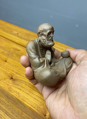 达摩祖师线香插香器茶台桌面茶宠