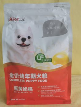 Air puppy dog ​​food universal 1.5kg egg yolk milk cake dog food Teddy Corgi Bichon Bear Chihuahua VIP 3 catties