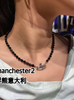 男女满钻水晶锁骨链项链