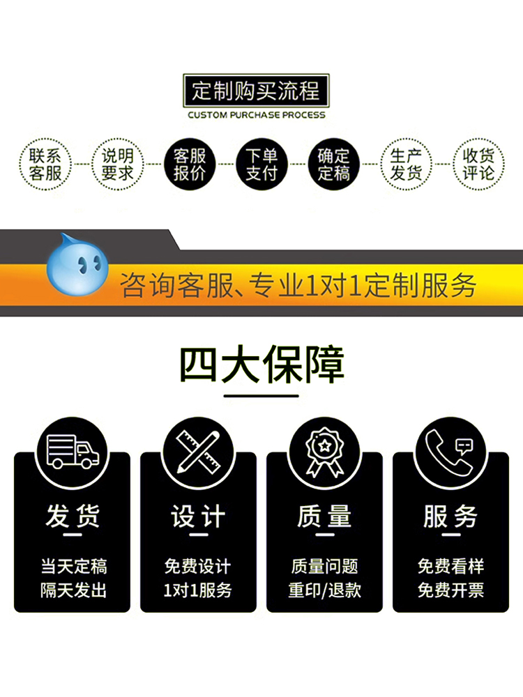 广告贴纸自粘贴海报定制pvc不干胶招租招工打印玻璃门贴纸广告布 - 图2