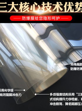 透明阳台淋浴房隔断移门玻璃贴纸