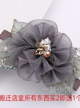 发饰发夹头饰品顶夹女夹子弹簧夹