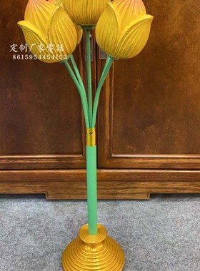唐密供佛花可自由搭配佛具佛前供花定制