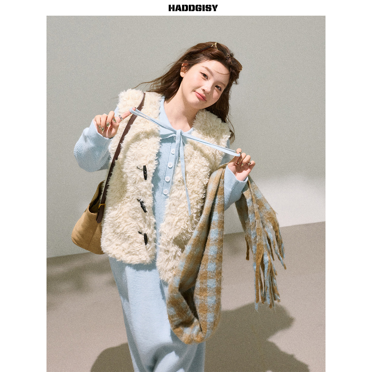 曾小咸大码女装 胖mm蓝色连衣裙2025新款冬季重要场合套装高级感,淘宝优惠券,粉丝福利购,淘宝优惠卷