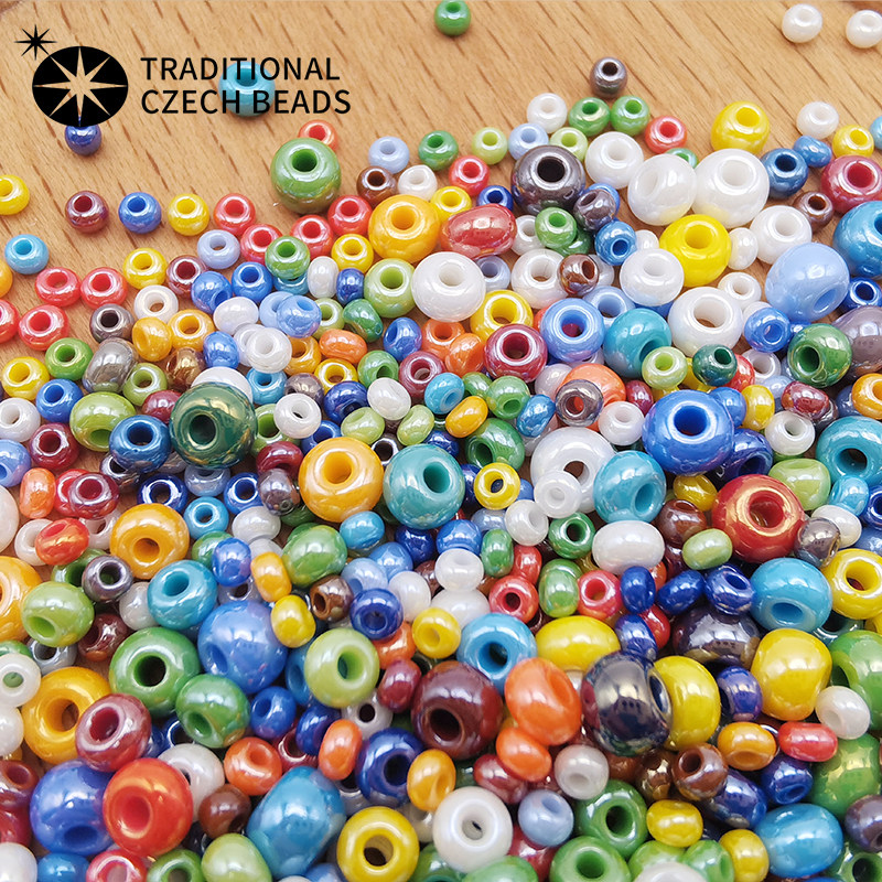 PRECIOSA捷克宝仕奥莎进口米珠混色油画手工diy串珠手链项链配件,淘宝优惠券,粉丝福利购,淘宝优惠卷