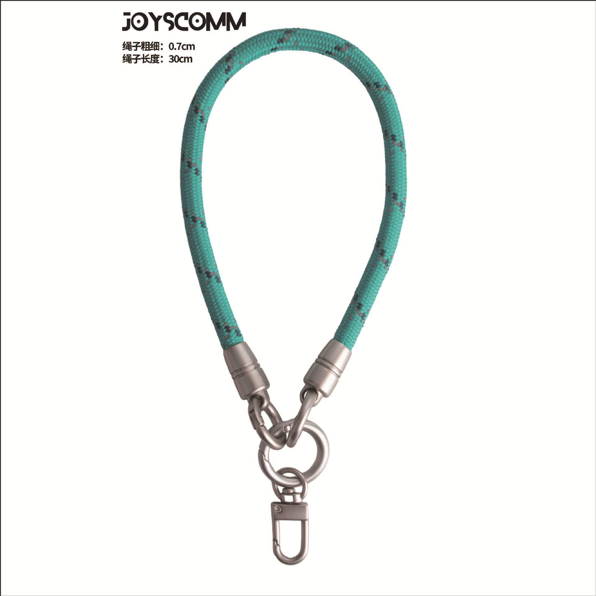 反光丝7mm手机绳短款手绳涤纶编织防摔手腕绳亚马逊跨境定制挂绳,淘宝优惠券,粉丝福利购,淘宝优惠卷