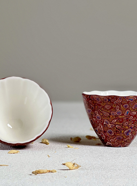 脱胎漆器主人杯福州大漆茶杯茶具