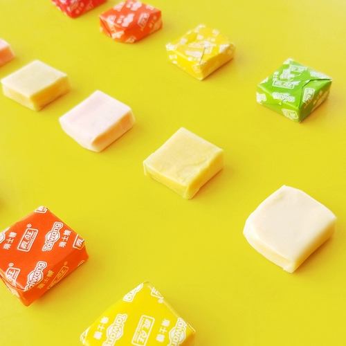 5 кот из объемной гибридной водой Taewang Fruith Fruity Swiss Sugar Square Candy Sugar Мягкий сахар с закусками Счастливые сахар