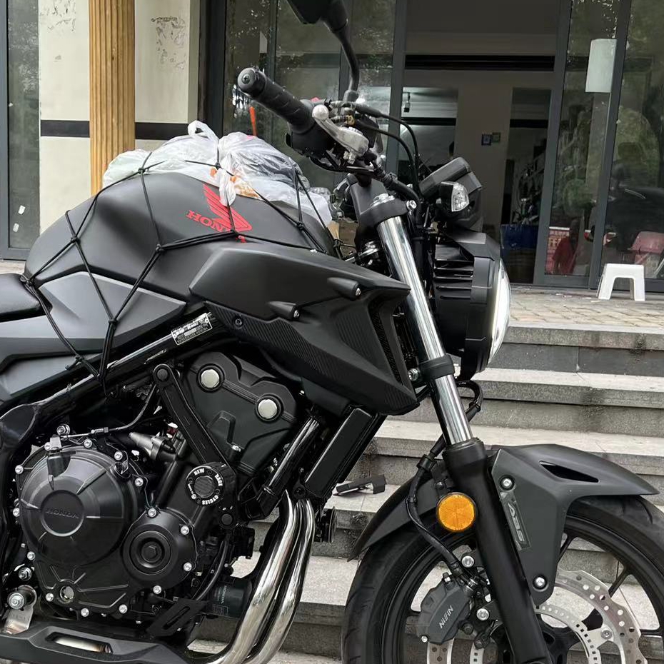 适用本田CB400F摩托车改装CB650R大灯总成车灯CB500F圆灯21-24款-图3