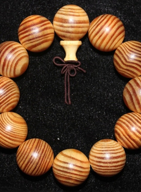 日本MUJIΕ印尼帝王血龙木手串全透光男龙血琥珀木冰种文玩佛珠木