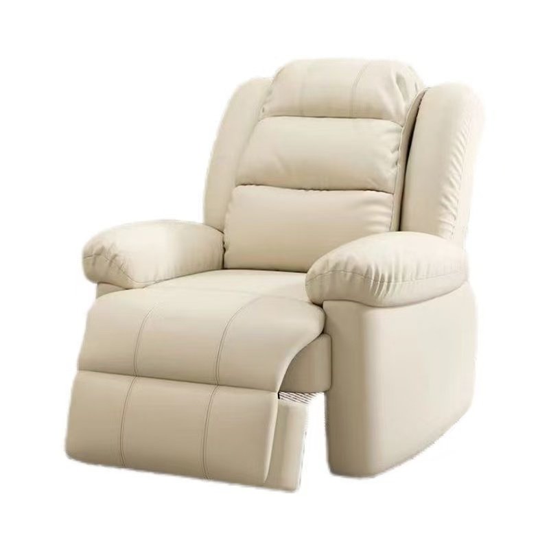 头等太空沙发舱单人美容美甲皮艺电动多功能旋转按摩可躺电脑沙发 - 图3