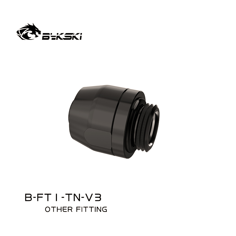 Bykski B-FT1-TN-V3电脑水冷TPV接头服务器1分软管快拧6X10mm水管-图1