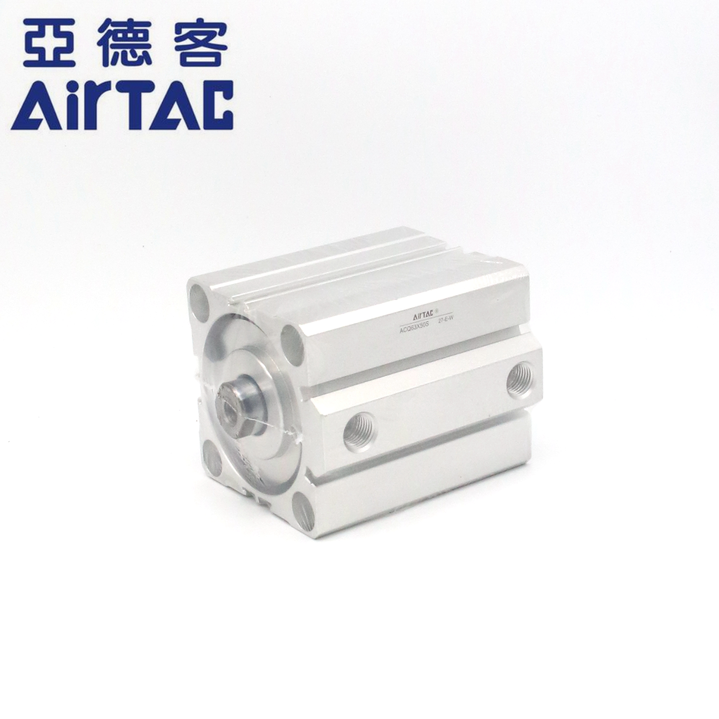 AirTAC亚德客超薄气缸 ACQ63X50 ACQ63X50B ACQ63X50S ACQ63X50SB-图0