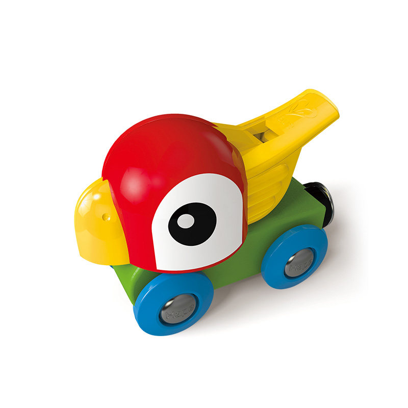 Hape鹦鹉小鸟口哨小火车木制轨道配件儿童婴幼儿宝宝滑行益智玩具,淘宝优惠券,粉丝福利购,淘宝优惠卷