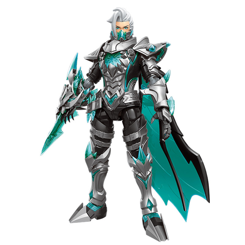 王者荣耀皮肤启蒙奇妙keeppley王者荣耀皮肤积木手办兰陵王78035男孩玩具模型