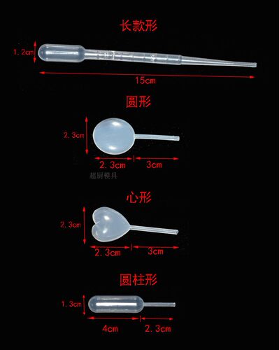 创意酱汁滴管分子料理美食西点盘饰意境装饰挤调味果酱吸管胶囊器 - 图1