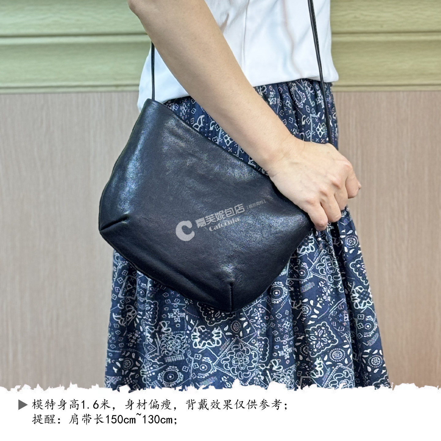 真皮水桶包2024新款潮搭扣日系竖型小挎包头层牛皮女士软皮小包包,淘宝优惠券,粉丝福利购,淘宝优惠卷