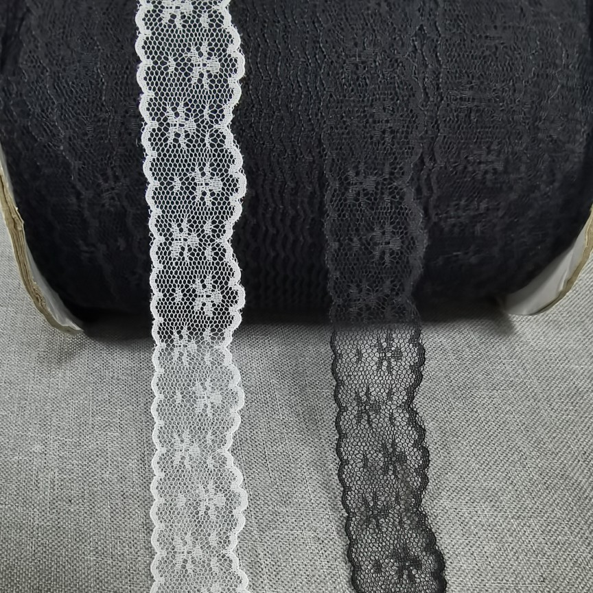 宽3cm 无弹蕾丝花边辅料 麻绳绳子手工编织衣服diy材料刺绣 40076 - 图2