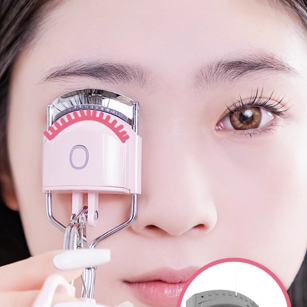 易梦玲同款shrmeil闪美四代4代电烫睫毛夹加热充电动定型卷翘器女 - 图1