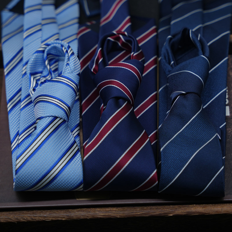 领带男正装韩版英伦风绅士条纹8CM手打款商务学生职业装宽YSB961,淘宝优惠券,粉丝福利购,淘宝优惠卷