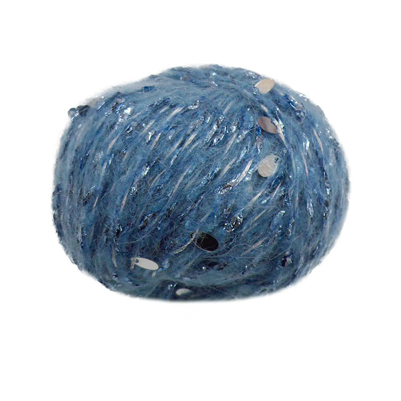 lana gatto 进口 亮片 时尚马海毛混纺 毛线 CHAMPAGNE  50克60米,淘宝优惠券,粉丝福利购,淘宝优惠卷