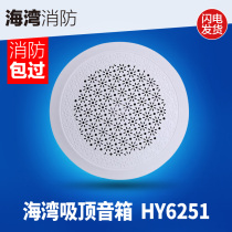 Bay HY6251 Suction Top Style Fire Broadcast Speaker Indoor Speaker Fire Broadcast Speaker Concealed