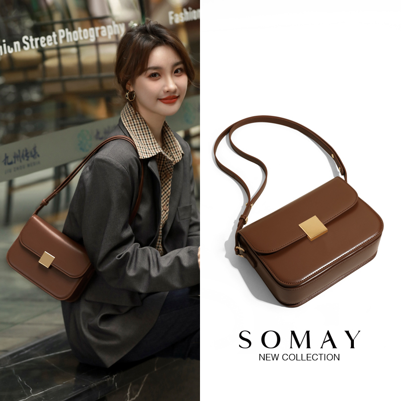 腋下包包2021潮秋冬百搭单肩斜挎包 somay女士包袋