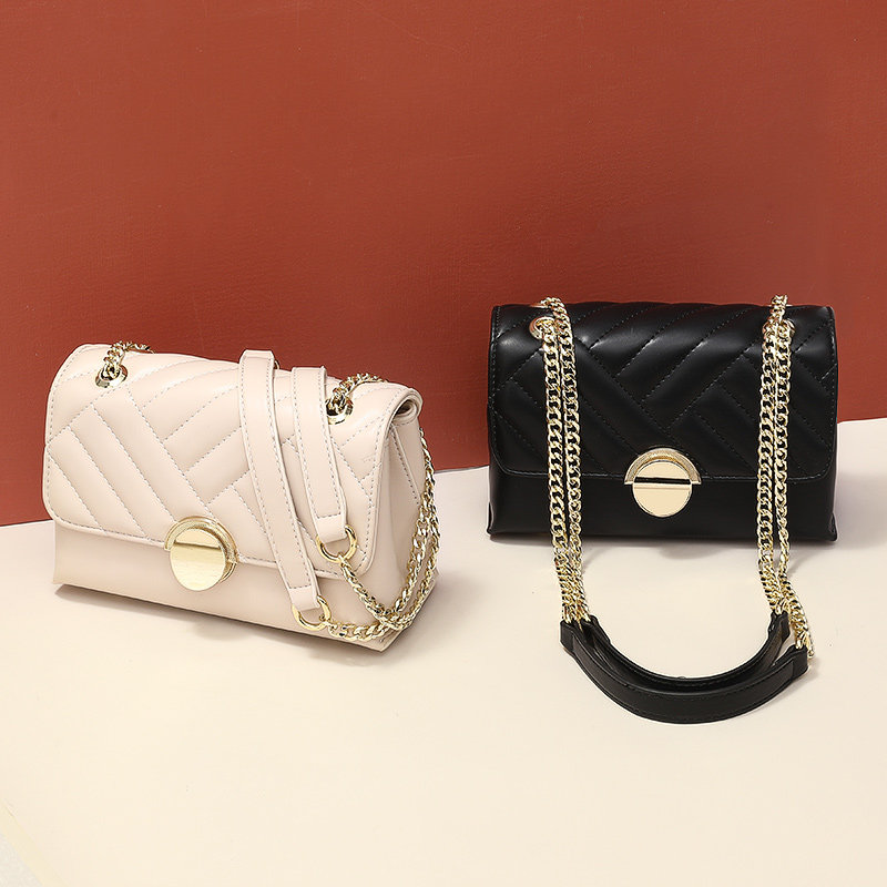 白色2020新款潮腋下链条单肩斜挎包 somay女士包袋