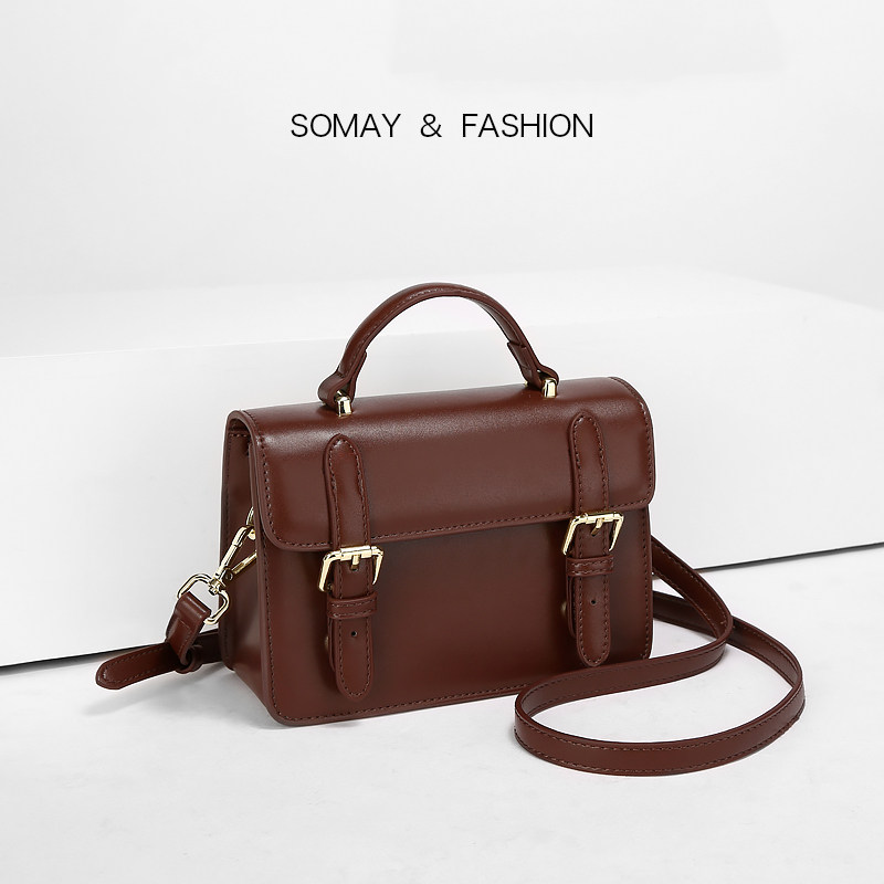 somay 2020新款潮邮差单肩小斜挎包 somay女士包袋