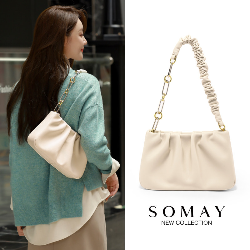 云朵2022新款潮春夏单肩小众斜挎包 somay女士包袋