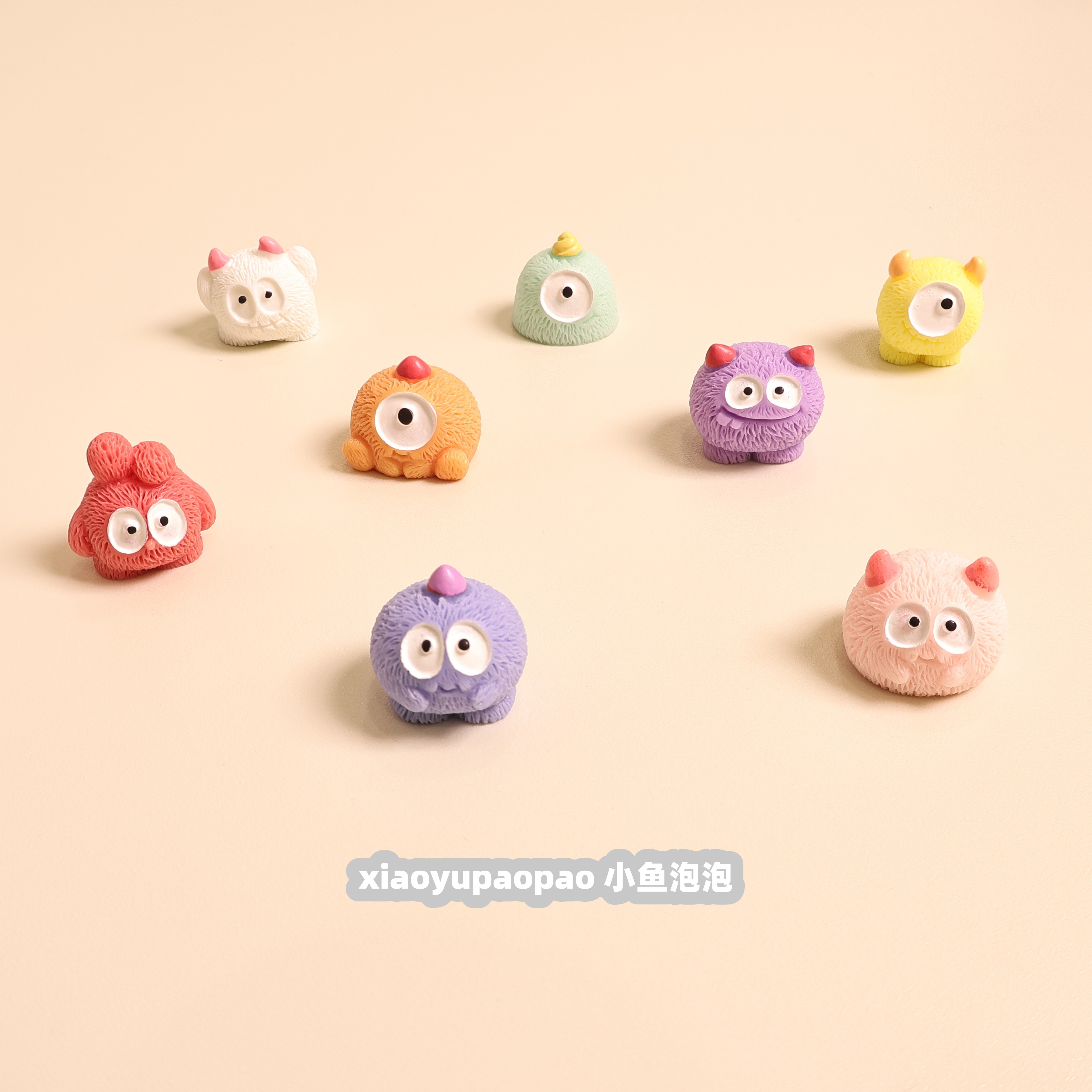 无聊了可爱卡通彩色小毛怪小怪兽办公室桌面小摆件电脑显示屏装饰,淘宝优惠券,粉丝福利购,淘宝优惠卷