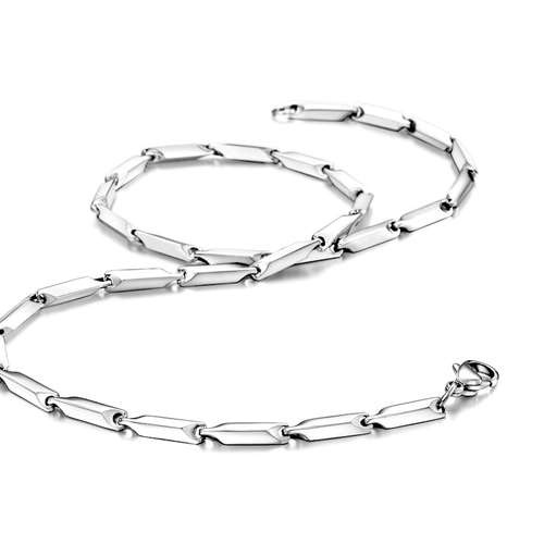 Ожерелье в стиле хип-хоп из нержавеющей стали, короткая цепочка до ключиц, подвеска, популярно в интернете