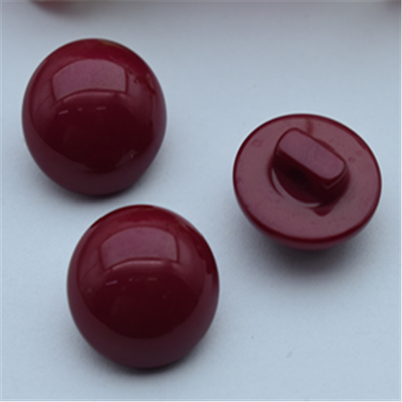 纽扣扣子黑色蘑菇扣毛呢毛衣扣大衣大扣子彩色圆形西装纽扣外套扣 - 图0