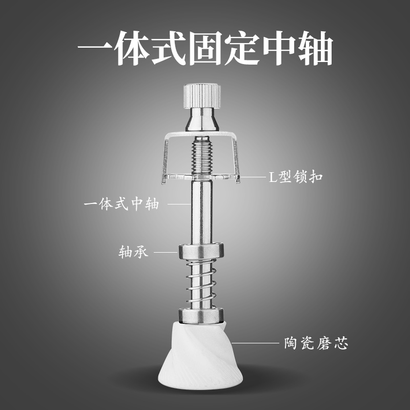 磨豆机手磨咖啡机手摇家用小型咖啡漏斗手动咖啡器具咖啡豆研磨机-图2