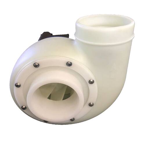 防腐离心风机实验室塑料通风机PP/E工业耐酸碱引风机370W2.2KW - 图3