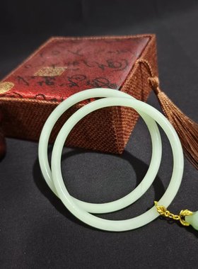 国潮风女玻璃纯色，吊坠网红款