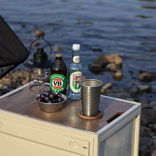 Портативный бокал для кемпинга из нержавеющей стали, стакан, нержавеющая сталь AISI 304