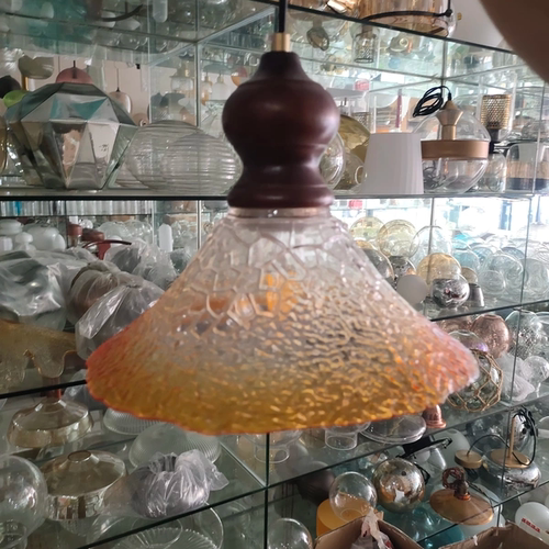 灯饰照明法式复古小吊灯新款中古风浪漫氛围花朵床头可升降吊线灯 - 图1