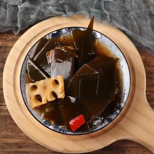 花园马越即食爽口海带片酸辣下饭菜食品酸甜口海带妹200g包子粥 - 图1